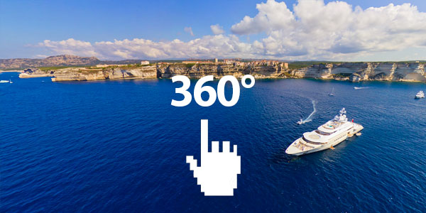 Les ports de Corse en 360° aérien
