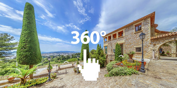 Villa Domergue à Cannes en 360°